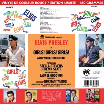 Elvis Presley - 33 Tours - Girls! Girls! Girls! (Vinyle Rouge) - RSD 2018 Elvis Presley - 33 Tours - Girls! Girls! Girls! (Vinyle Rouge) - RSD 2018