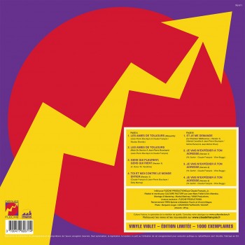 Vinyle - Claude François - Les inédits (Maquettes, Versions Alternatives...) - 25cm VIOLET Vinyle - Claude François - Les inédits (Maquettes, Versions Alternatives...) - 25cm VIOLET
