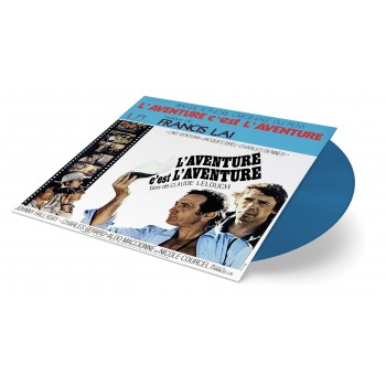 Vinyle - Francis Lai - L'aventure C'est L'aventure (Vinyle Bleu) Vinyle - Francis Lai - L'aventure C'est L'aventure (Vinyle Bleu)