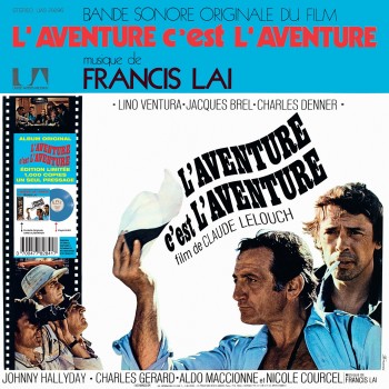 Vinyle - Francis Lai - L'aventure C'est L'aventure (Vinyle Bleu) Vinyle - Francis Lai - L'aventure C'est L'aventure (Vinyle Bleu)