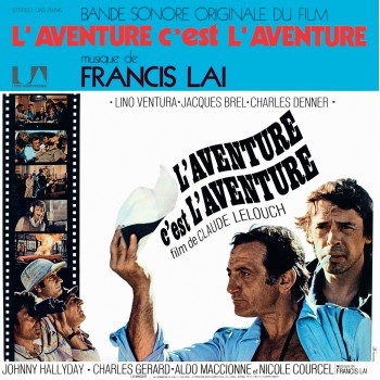 Vinyle - Francis Lai - L'aventure C'est L'aventure (Vinyle Bleu) Vinyle - Francis Lai - L'aventure C'est L'aventure (Vinyle Bleu)