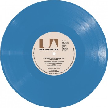 Vinyle - Francis Lai - L'aventure C'est L'aventure (Vinyle Bleu) Vinyle - Francis Lai - L'aventure C'est L'aventure (Vinyle Bleu)