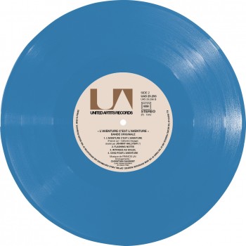 Vinyle - Francis Lai - L'aventure C'est L'aventure (Vinyle Bleu) Vinyle - Francis Lai - L'aventure C'est L'aventure (Vinyle Bleu)