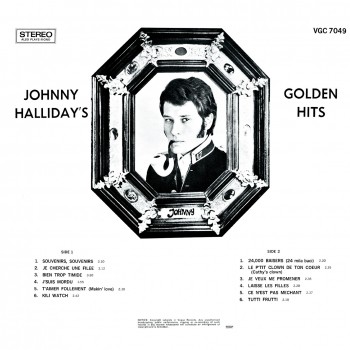 CD - Johnny Hallyday - Made In Afrique Du Sud - Golden Hits