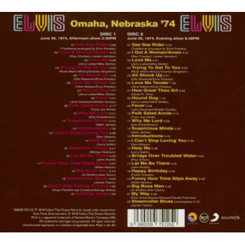 Elvis Presley - Omaha, Nebraska '74 - (2xCD) FTD Elvis Presley - Omaha, Nebraska '74 - (2xCD) FTD