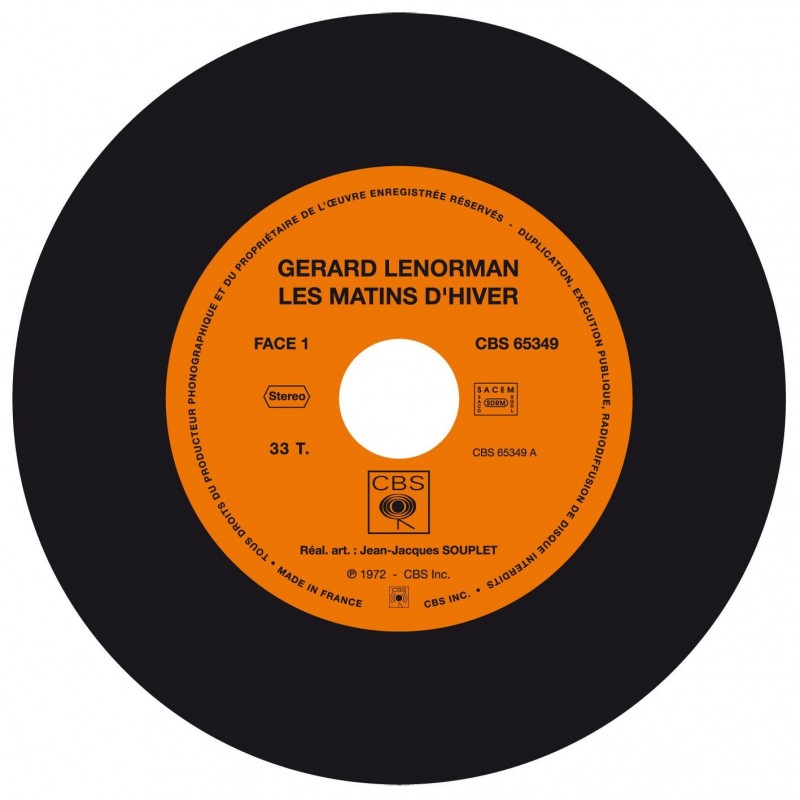 Gérard Lenorman Les Matins D'hiver (CD Mini LP) Gérard Lenorman Les Matins D'hiver (CD Mini LP)