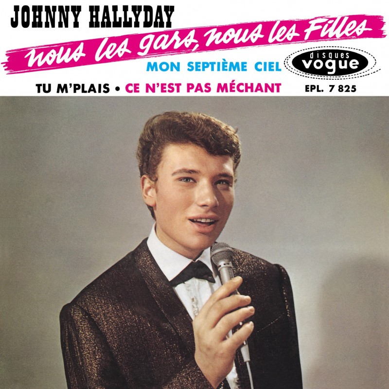 Johnny Hallyday - EP N°06 - Nous Les Gars, Nous Les Filles