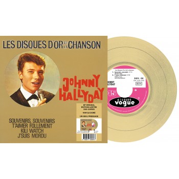 Johnny Hallyday - EP N°14 - Les Disques D'or De La Chanson