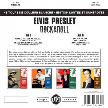Elvis Presley - 45 Tours - The Signature Collection N°01 - Rock 'N' Roll (Vinyle Blanc)