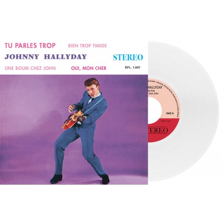 Johnny Hallyday - 45 Tours - Le P'tit Clown De Ton Coeur (Vinyle Transparent) Johnny Hallyday - 45 Tours - Le P'tit Clown De Ton Coeur (Vinyle Transparent)
